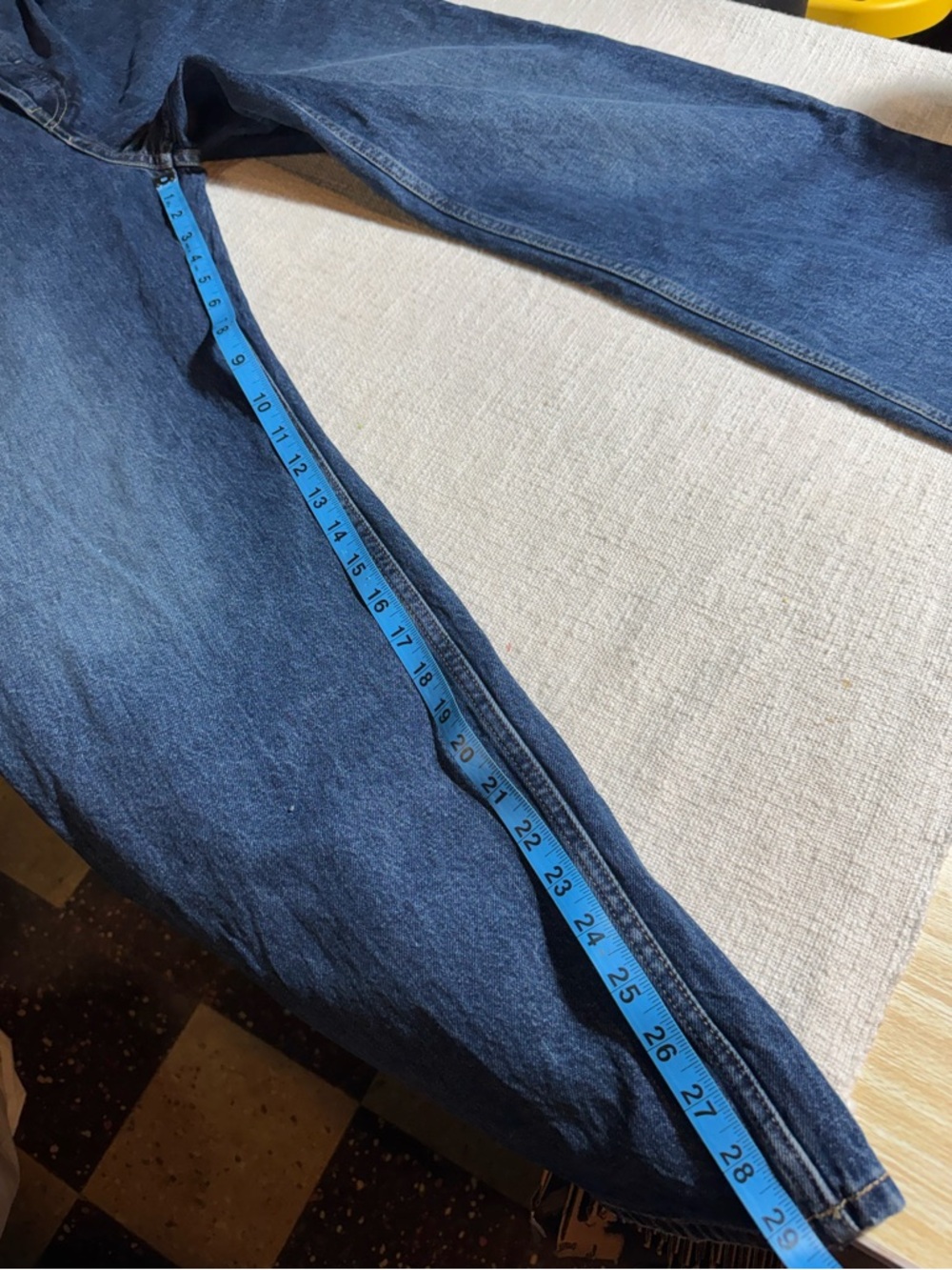 Everlane The 90s Way-High Jean Organic Cotton Denim Jeans 32 Long - Picture 11 of 11